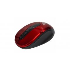 Mouse Klip Vector Inalámbrico 6 Botones Rojo