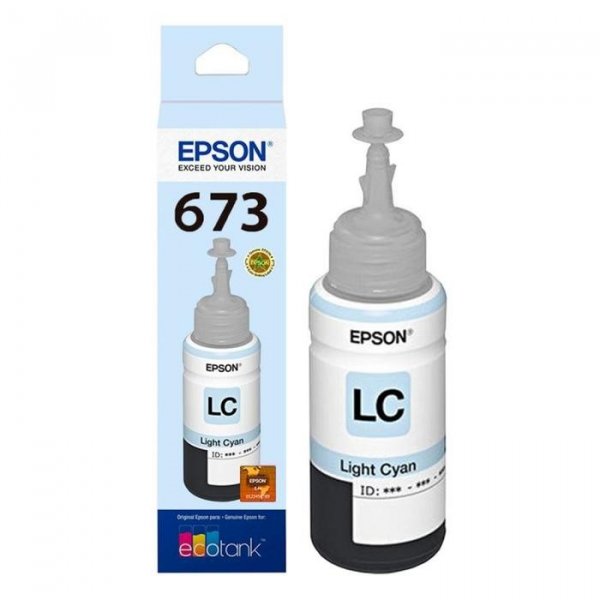 Botella de Tinta Epson Ecotank T673520-AL Light Cyan
