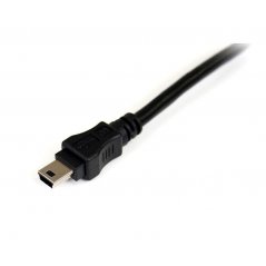 Cable Startech USB en Y para Discos Duros Externos 2x USB A Macho a 1x USB Mini B Macho de 1.8mts