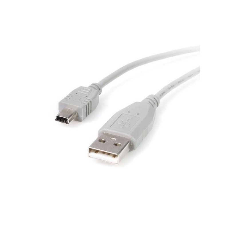 Cable Startech de 1,8mts Mini USB B a USB A