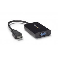 Cable Startech Adaptador Externo Conversor de Vídeo y Audio HDMI a VGA 1920x1200