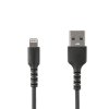 Cable USB a Lightning de 2mts para iPhone/iPad/iPod Certificado MFi de Apple Blanco