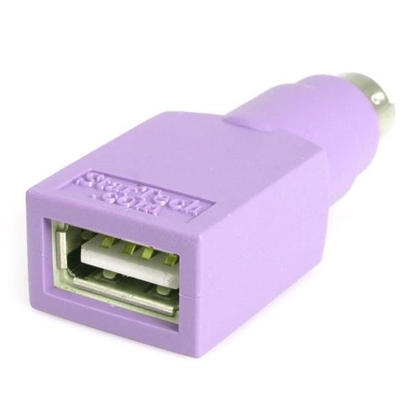 Adaptador Startech Teclado USB a Conector PS/2 PS2 MiniDIN Hembra USB Macho Mini-DIN