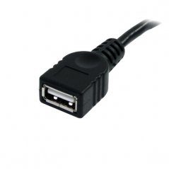 Cable Startech de 3mts  USB 2.0 USB A Macho a USB A Hembra