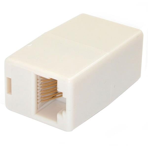 Acoplador Startech para Cable Cat5 Ethernet UTP 2x Hembra RJ45 Beige