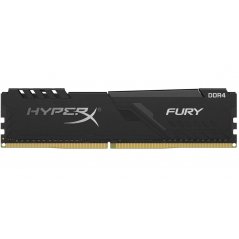 Memoria Ram HyperX Fury Black DDR4 8GB 3733MHz CL19 Dimm 1.35 V