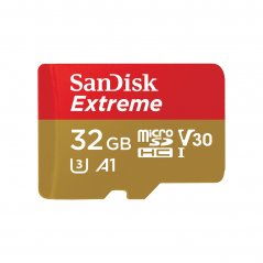 Memoria MicroSDHC 32GB Extreme UHS-I Clase 10 Lectura 100MB/s Escritura 60MB/s