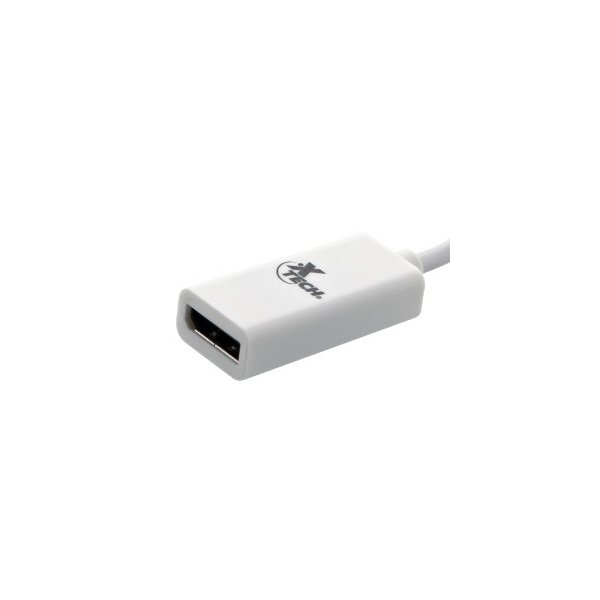 Adaptador Xtech con conector USB Tipo-C macho a DisplayPort hembra