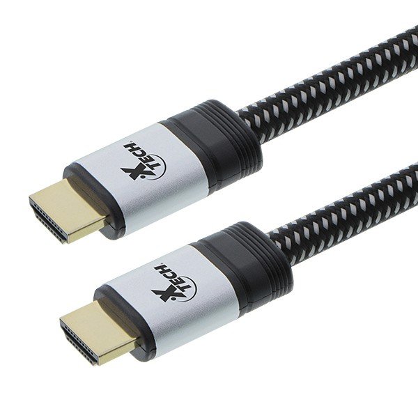 Cable trenzado Xtech HDMI macho a HDMI macho 3mts