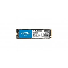 Disco Duro SSD 250GB Crucial P2 PCIe NVMe Gen 3 Lectura 2.100MB/s Escritura 1.150MB/s