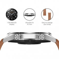 Smartwatch Huawei GT 2 Classic  Bluetooth Pebble Brown Latona