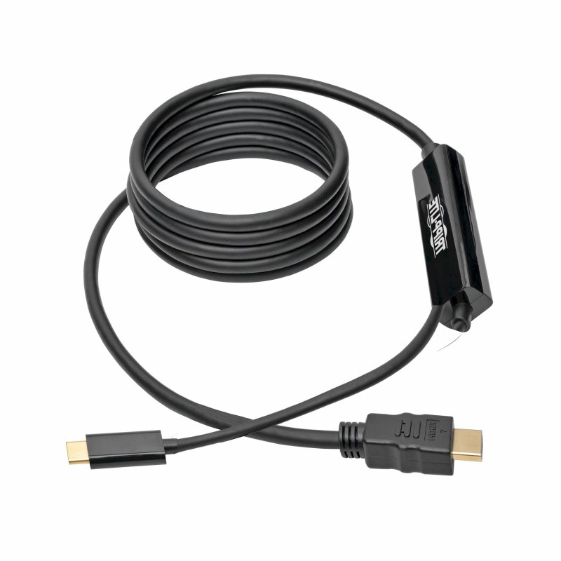 Adaptador USB-C a HDMI 4K Negro 2 mts
