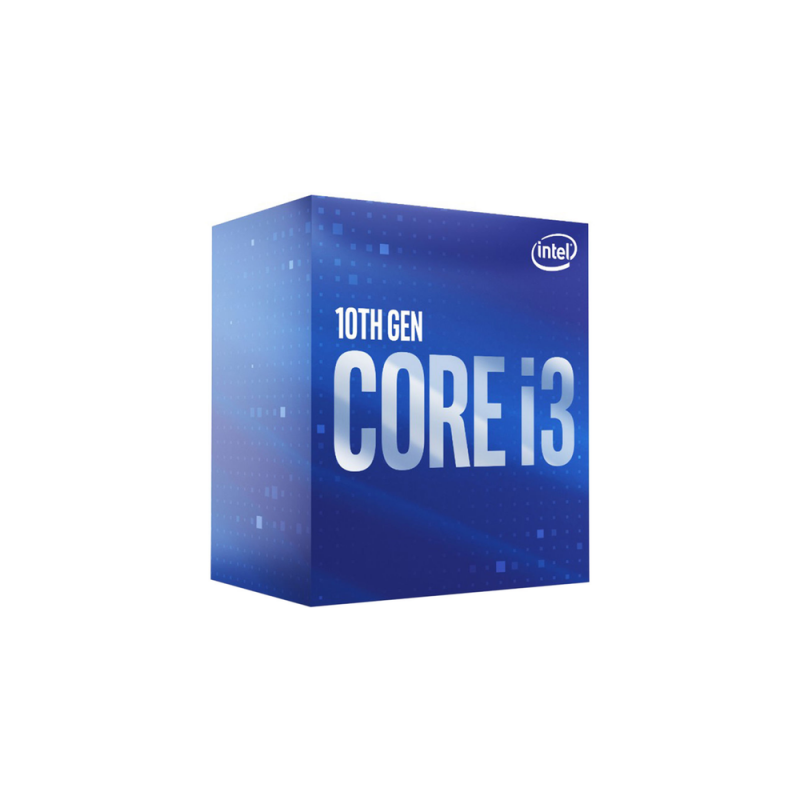 Procesador Intel i3-10100F Comet Lake Socket LGA1200 4 Cores 8 Hilos 3.6 4.3GHz Sin Graficos
