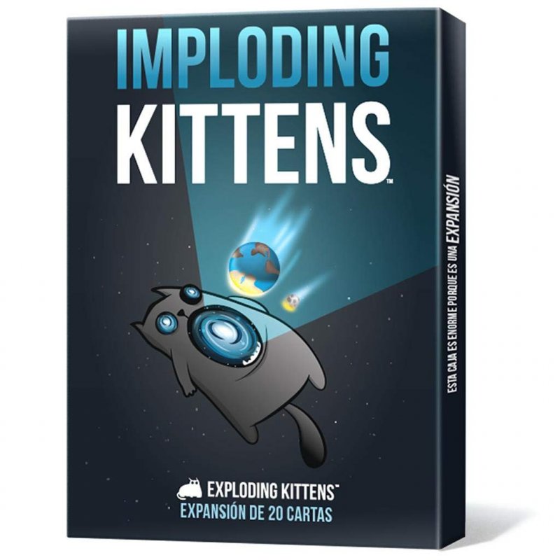 Juego de Mesa Exploding Kittens Imploding Kittens
