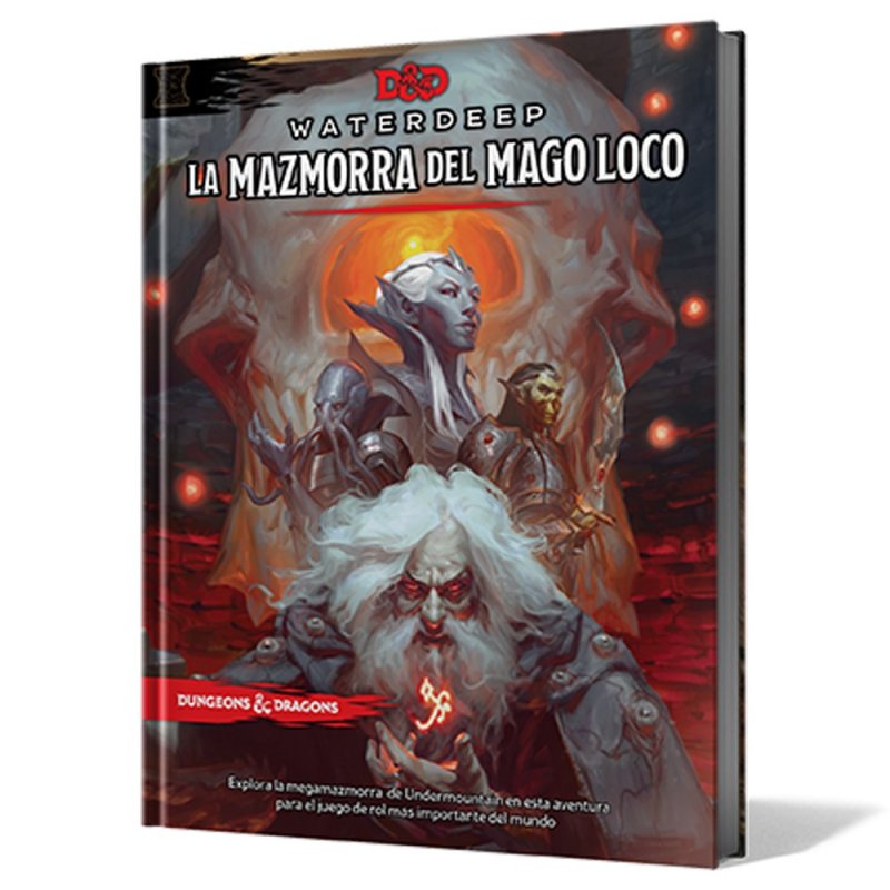 Juego de Rol Dungeons and Dragons Waterdeep la Mazmorra del Mago Loco (Nivel 5 al 20)