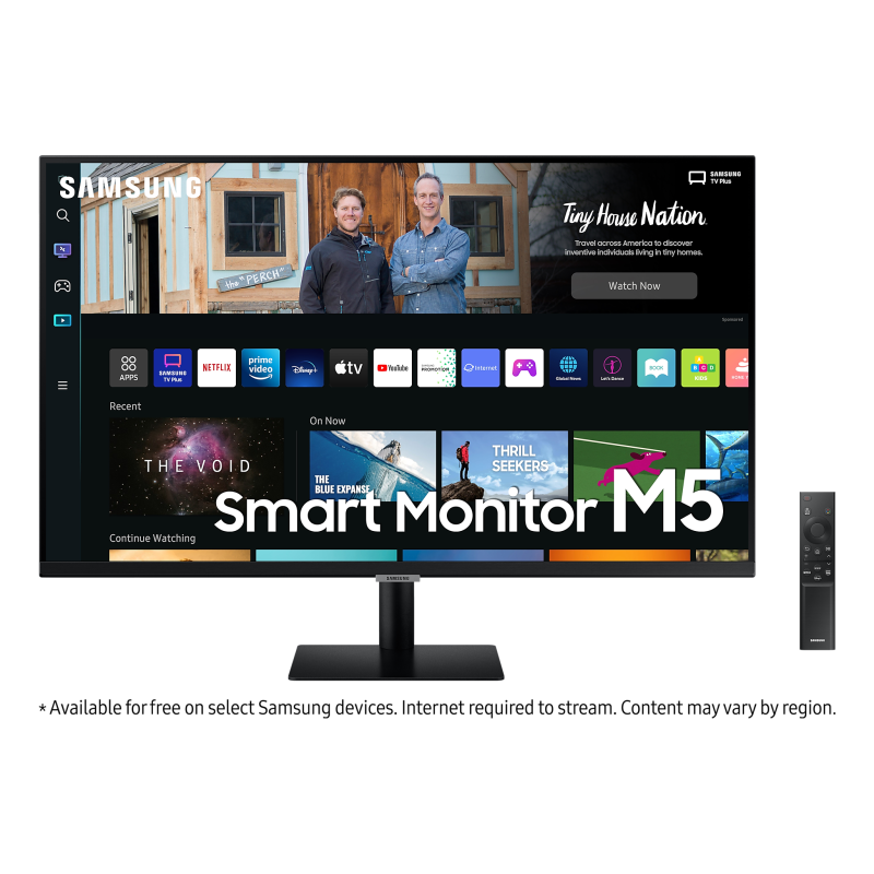 Monitor Samsung Smart Monitor M5 32" FHD Streaming TV