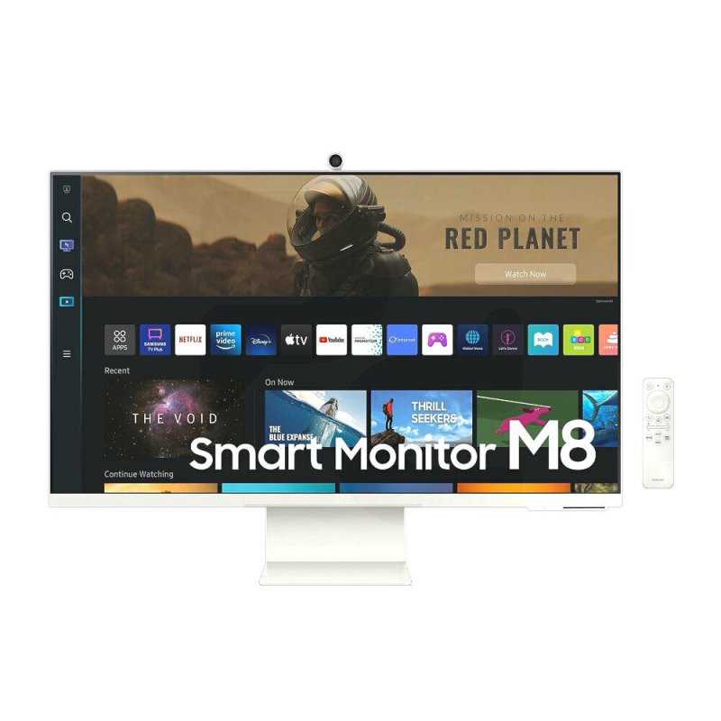Monitor Smart 32" 4K, Panel VA, 60Hz, HDR10