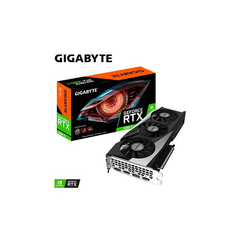 Tarjeta de Video Gigabyte GeForce RTX™ 3060 Ti GAMING OC D6X 8G