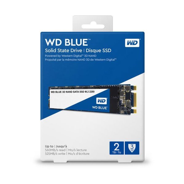 Disco SSD Western Digital Blue  2TB M.2 3D NAND SATA
