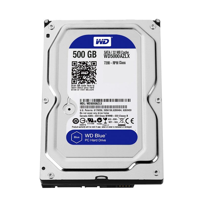 Disco Duro Western Digital 500GB Blue 7200RPM 32MB 3.5IN