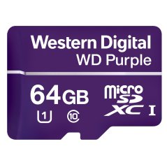 Memoria MicroSD Western Digital Purple 64GB