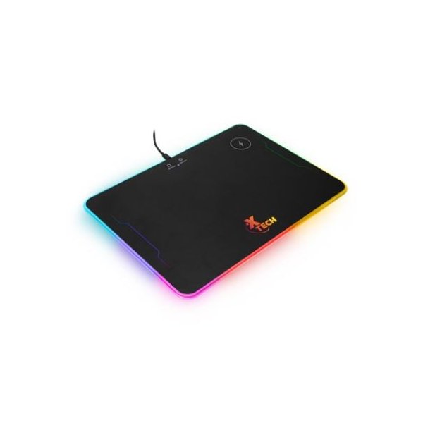 Mouse Pad Xtech Gamer RGB (cargador & 7 luces Led)