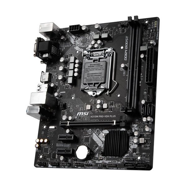 Placa Madre MSI Intel H310 Socket 1151 MATX Pro