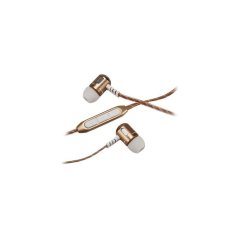 Audífonos In-Ear BT Aluminum Earbud (Dorado)
